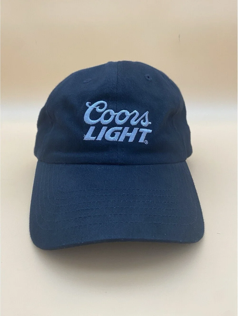 Coors Light Black & Gray Adjustable Hat - One Size Fits All